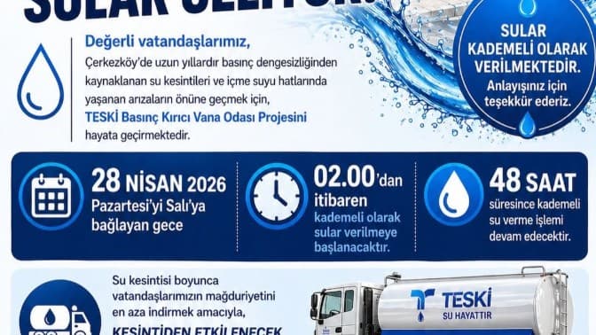 SUSUZLUK SONA ERDİ