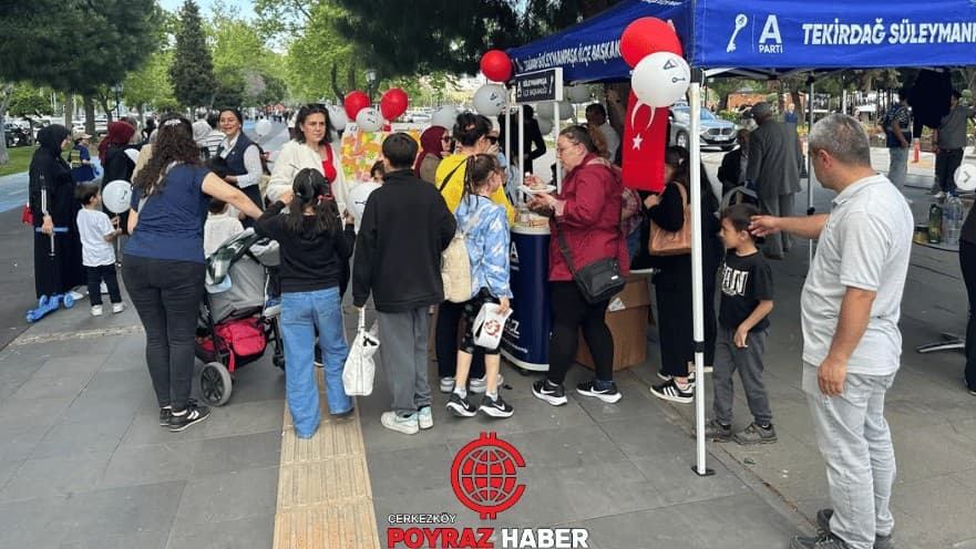 Anahtar Parti Tekirdağ Süleymanpaşa ve Çerkezköy İlçe Teşkilatları Anneler Günü’nü yapmış oldukları etkinliklerle kutladı.