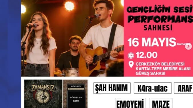 19 MAYIS KUTLAMALARINDA GENÇLİĞİN SESİ YÜKSELDİ