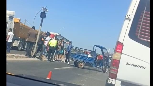 ÇORLU YOLUNDA KAZA
