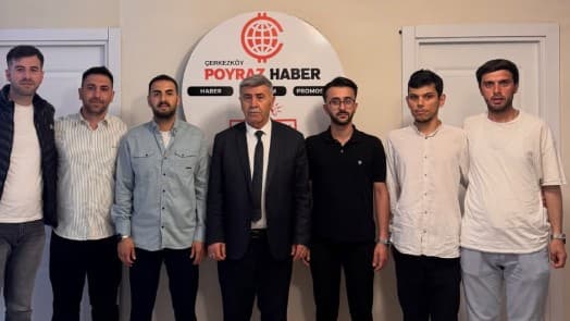AK GENÇLİK’TEN POYRAZ HABER’E ZİYARET