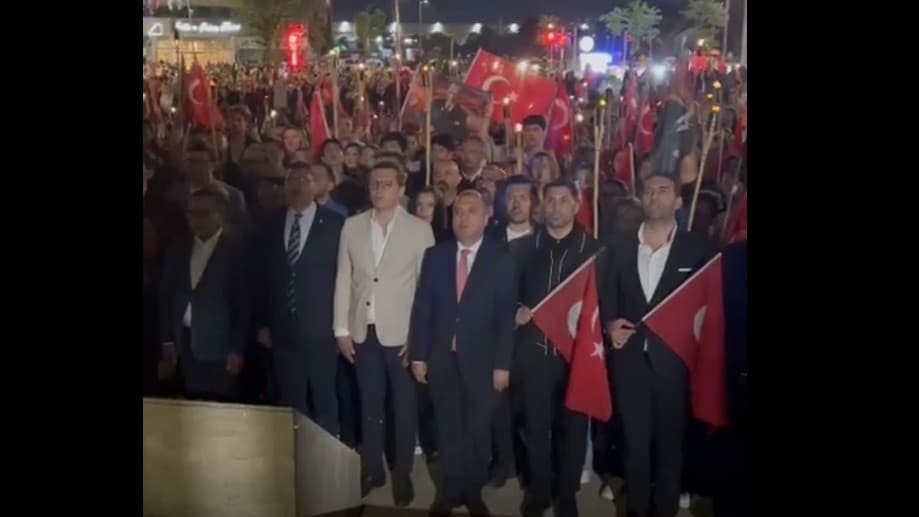 Çerkezköy’de 19 Mayıs Coşkusu: Binlerce Vatandaş Fener Alayında Buluştu