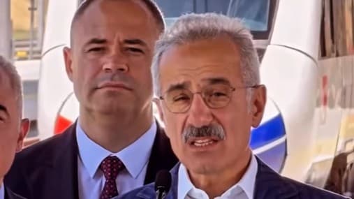 Halkalı-Kapıkule hızlı tren hattının Kapıkule-Çerkezköy hattında 200km/s hızla test sürüşü
